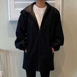 Prada Sport black zipper coat size 40 / 4